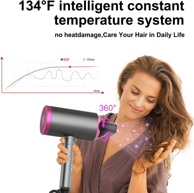 Hair Brush Kipozi Hair Dryer 1875w Hair Kipozi Dryer KIPOZI