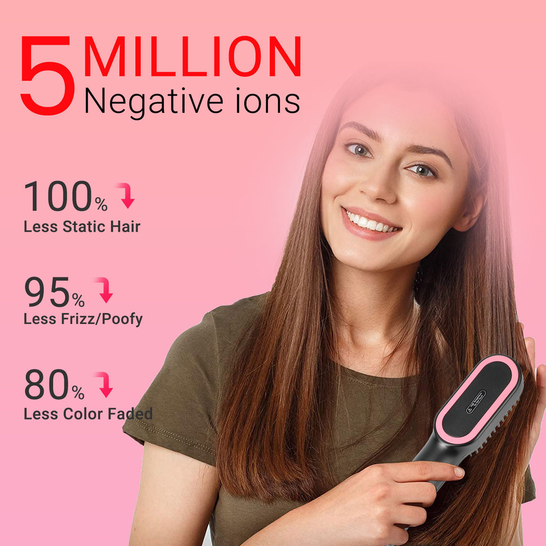 In Professional Hair Straightener Brush – Kipozi