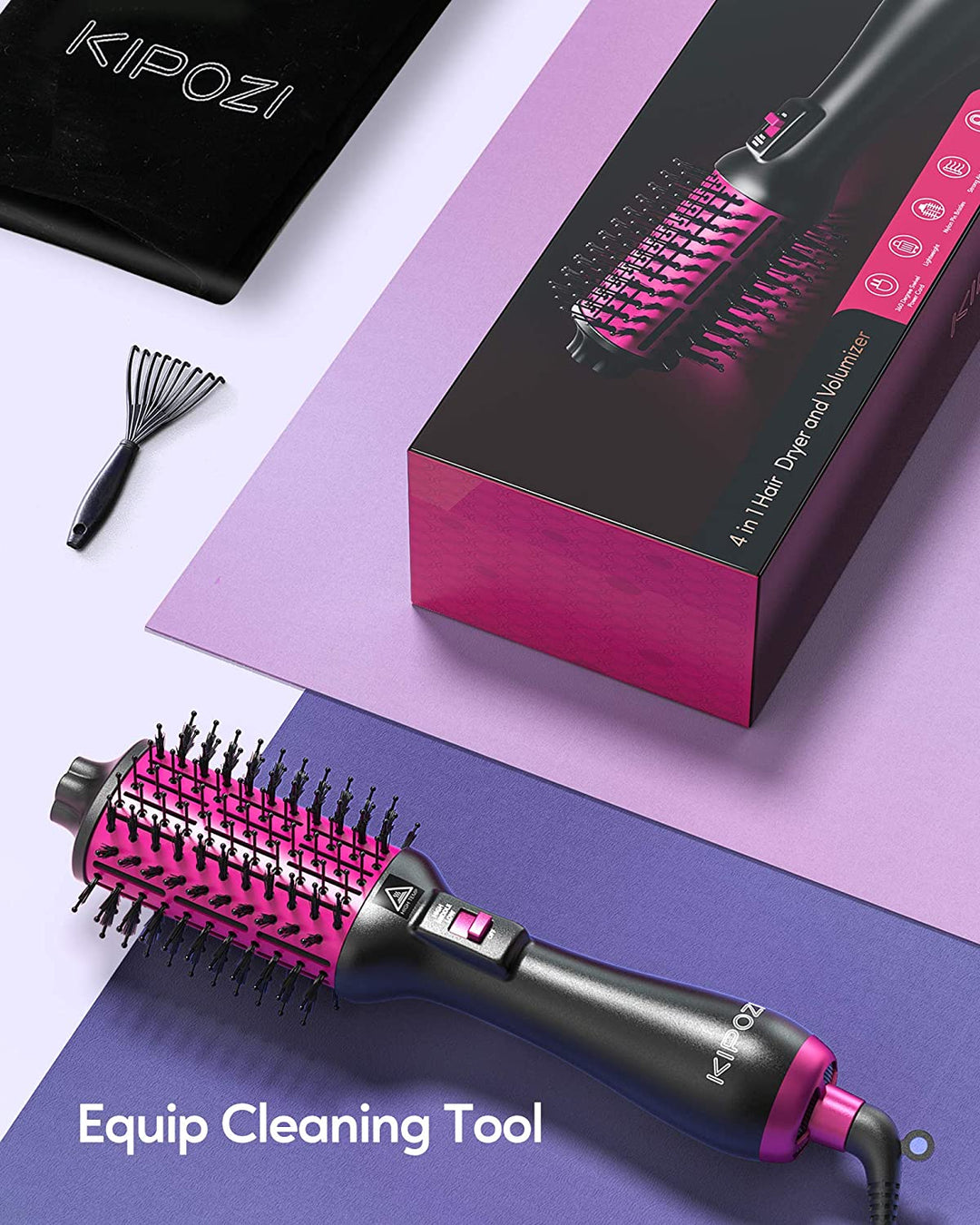 Hot Air Hair Brush – Kipozi