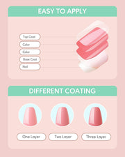 KIPOZI 20 Pcs Gel Nail Polish Set - AB203N - Kipozi
