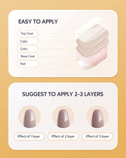 KIPOZI 6 Colors Gel Polish Kit -  Earth Tones - Kipozi