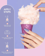 KIPOZI 6 Colors Gel Polish Kit - Nude Color - Kipozi