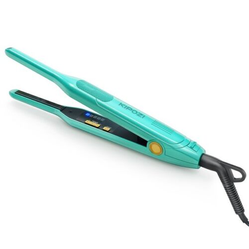 Hair Straightener 0.3" Titanium Pencil Flat Iron Hair Straightener, Green, K1088