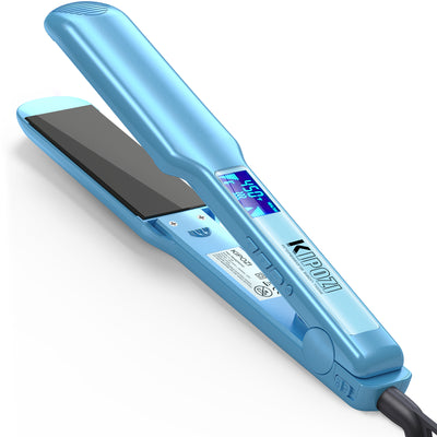 1.75-Inch Wide Straightener Flat Iron - Kipozi