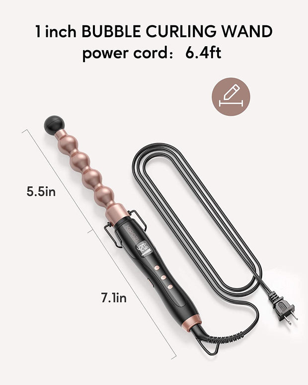 KIPOZI 216 Bubble Curling Wand