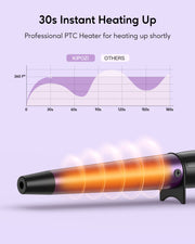 19-32mm Curling Iron Hair - Kipozi