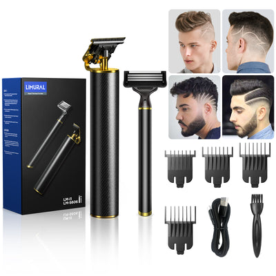 LIMURAL Hair Trimmer and Razor Kit , WMLM-I1BK+S606BK