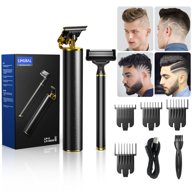 LIMURAL Hair Trimmer and Razor Kit , WMLM-I1BK+S606BK