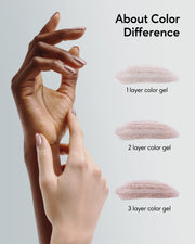 KIPOZI 6 Colors Gel Nail Polish Set-AB060-4