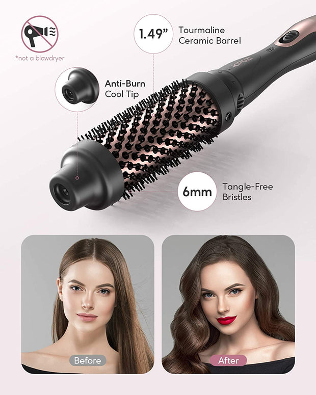 KIPOZI 186C5 5 in 1 Curling Wand Set