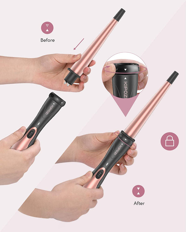 Kipozi curling wand deals