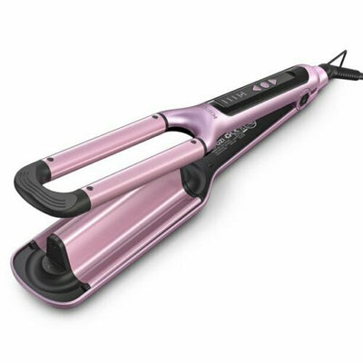 KIPOZI Curling Iron 3 Barrel Beach Waves Crimpers
