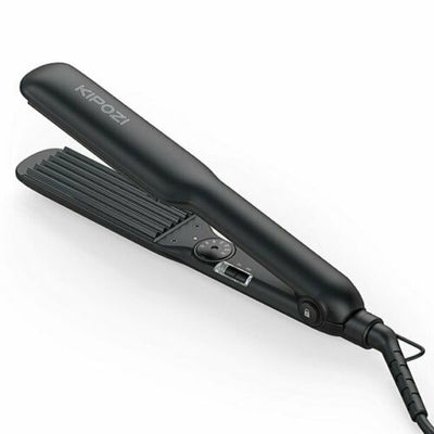 KIPOZI Professional Hair Crimper Iron Circular Instant Heating Up