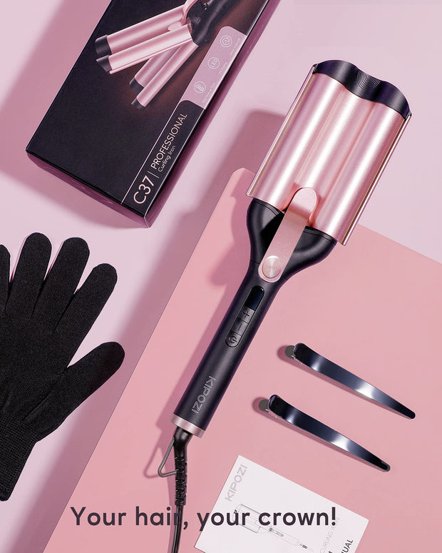 Beach Wave Curling Iron - Kipozi