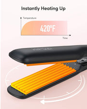 1-1/2-inch Volumizing Hair Iron - Kipozi
