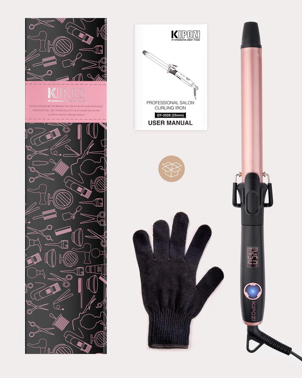1-Inch Curling Iron Hair - Kipozi