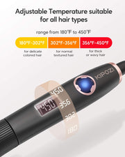 1.2-Inch Curling Iron Hair - Kipozi