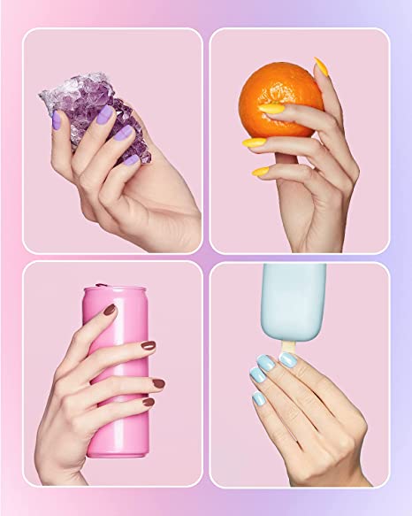 30 + 5 Pcs Gel Nail Polish Set - Garden Collection - Kipozi
