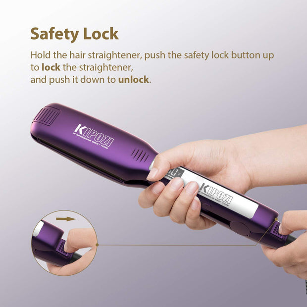 kipozi 139 purple flat iron