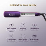 kipozi 139 purple flat iron