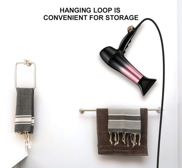 kipozi 1633 Black Pink hair dryer